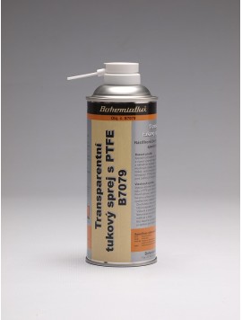 B7079 Transparentní tukový sprej s PTFE