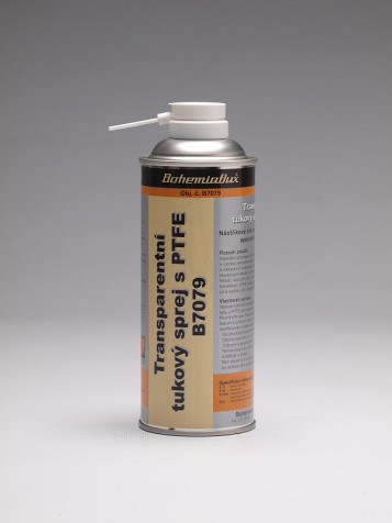 B7079 Transparentní tukový sprej s PTFE