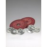 3M Fibre Disc BUP Ribbed Red,115mm-vrubový